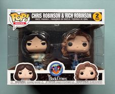 Funko Pop - Chris Robinson and Rich Robinson - The Black Crowes - Pop Rocks Music Vinyl Action Figure 2 Pack