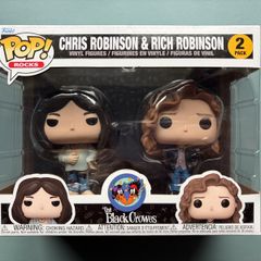 Funko Pop - Chris Robinson and Rich Robinson - The Black Crowes - Pop Rocks Music Vinyl Action Figure 2 Pack