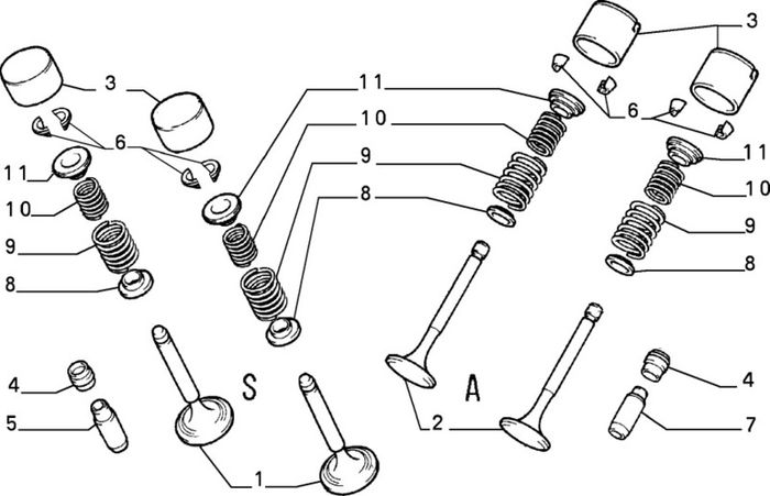 Exhaust Valve (Fiat  Alfa Romeo)