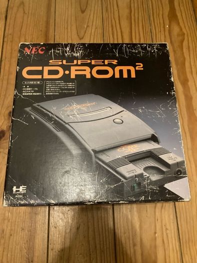 PC engine super CD rom 2 console