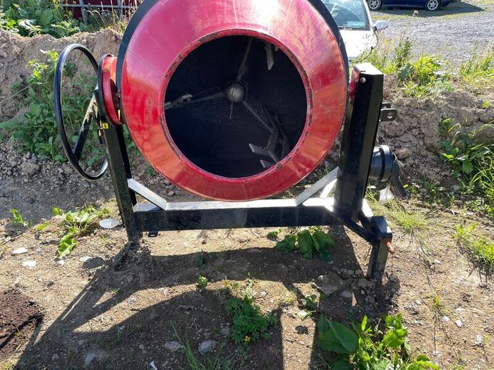 tractor mounted concrete mixer