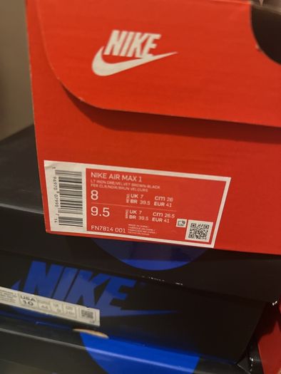 Nike Air Max 1 Size  exclusive uk 7 DS