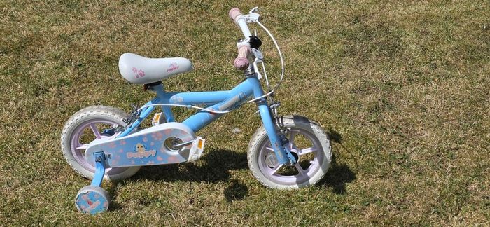 12 Inch Puppy Bike Pastel Blue