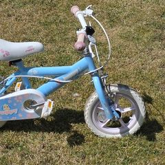 12 Inch Puppy Bike Pastel Blue