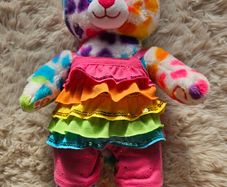Build-A-Bear Rainbow Friends Cat with an Outfit