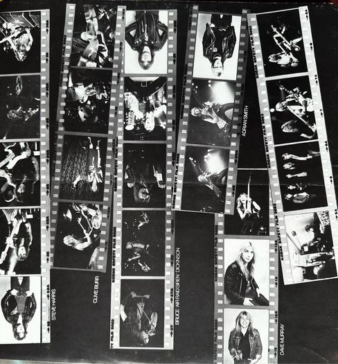 Iron Maiden. Irish release The number of the beast. Outer sleeve is vg+ inner sleeve is vg with some small age marks on 1 side. Vinyl is vg with some light wispy scuff marks and writing on 1 label