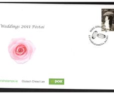 2011 Ireland Weddings Commemorative Stamp An Post First Day Cover (FDC)