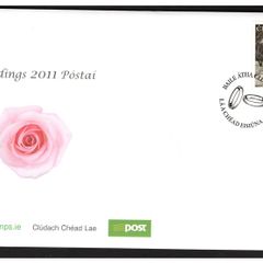 2011 Ireland Weddings Commemorative Stamp An Post First Day Cover (FDC)
