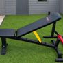Bodymax Adjustable Bench & Rach + 15kg 6ft Olympic Bar Image 3