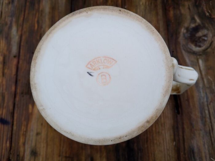 Arklow pottery mug, Large mug, Irish Farmhouse pottery