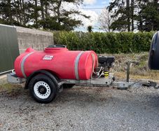 Petrol Power Washer Bowser and  trailer (1100L)