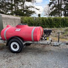 Petrol Power Washer Bowser and  trailer (1100L)