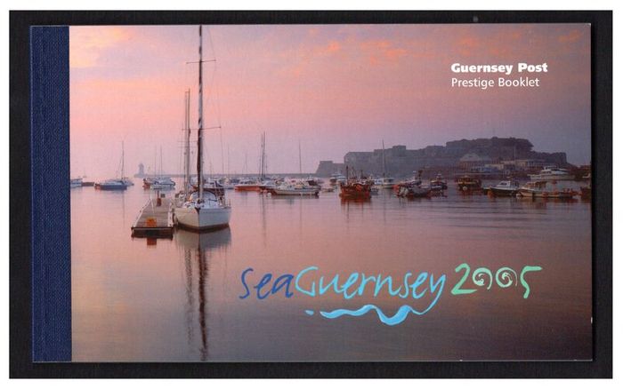 2005 Guernsey Sea Guernsey 2005 Commemorative Stamps Booklet Mint Never Hinged (MNH)
