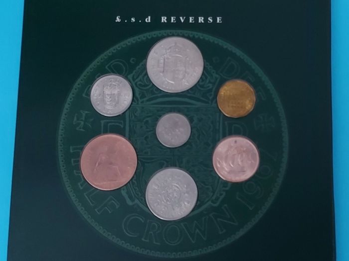 England Decimal Changover   Coin Set 1996 In Uncirculated Condition