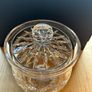 Vintage Tyrone Crystal Lidded Jar Image 3