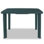 Garden Table Green 101x68x72 cm Plastic Image 4