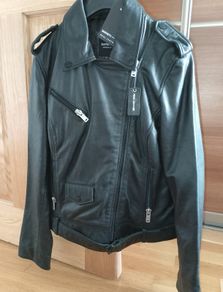 Barney's Originals Womens Annabelle Leather Jacket