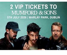 Price drop!! Mumford & Sons - VIP Tickets - Front Standing