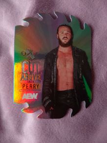 AEW Jack Perry "A Cut Above" trading card Wrestling WWE