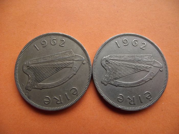 Irish Half Crown at your choice in range (1951-1967)