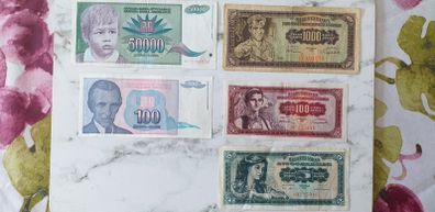 Yugoslavia Banknotes JOB LOT