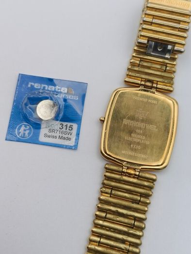 Raymond Weil Geneve Othello Ultrathin Swiss Vintage Dress Watch