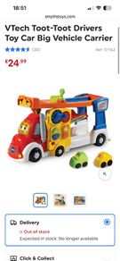 Vtech Toot Toot Big Vehicle Carrier