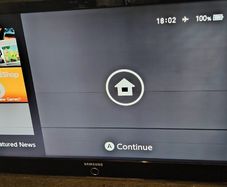 Samsung 40" TV (Damaged)