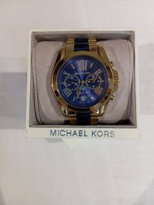Michael Kors Parker Gold-Tone & Blue Watch (MK-6268)