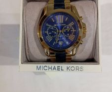 Michael Kors Parker Gold-Tone & Blue Watch (MK-6268)