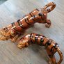 Set of two vintage ceramic Bengal tigers Image 4