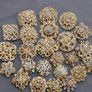 24 Gold Brooches Image 2