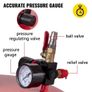 Waste Oil Drain Tank 80 L Portable Oil Drain Air Operated Drainer Oil Change, Oil Drain Container, Fluid Fuel Transfer Drainage Adjustable Funnel Height, with Pressure Regulating Valve Image 4