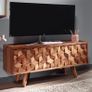 Solid Sheesham Wood TV Unit Image 2