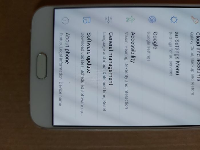 Samsung Galaxy A8, 32GB, 2GB Ram, Model SCV32, Android 7.0, in excellent cosmetic and working Condition