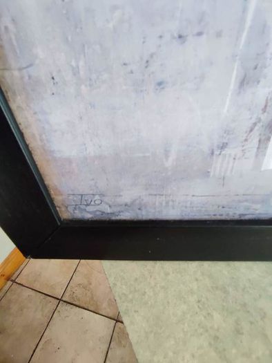 Lovely Framed Still Life print in Black Frame.