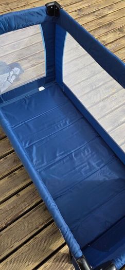 2 tier Travel cot with changing table. excellent condition.