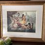 Vintage Art Prints Set of 2 (Gold Frames) Image 3