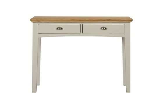 3 pcs Oak Vanity Dresser Set -  Table, Mirror and Stool New