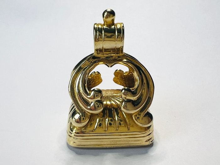 Vintage 1980s Pocket Watch Fob UN-ENGRAVED