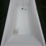 Bath with taps and plug Image 3