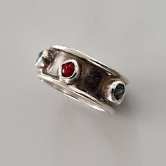 Silver ring. Size I