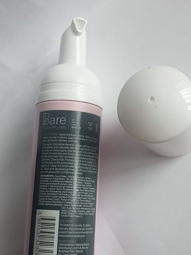 Bare by Vogue Williams Self Tan Foam Medium 150ml