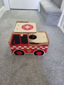 Wooden fire engine