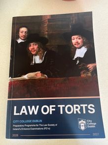 Tort Law FE1 Manual 2026-2027