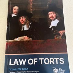 Tort Law FE1 Manual 2026-2027