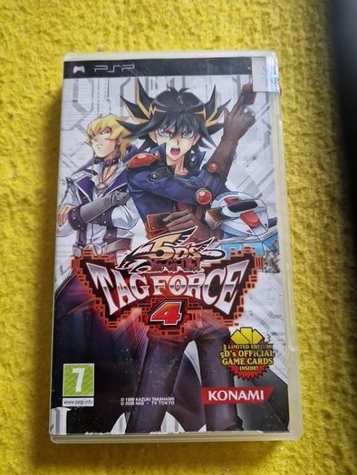 Yu  Gi Oh 5 Ds Tag Force 4 PSP games Original PlayStation
