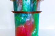 Vintage Wood Turned Lidded Jar