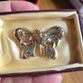Irish Vintage Butterfly Brooch Image 3