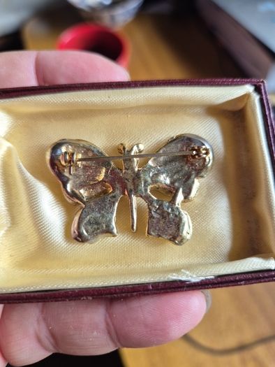 Irish Vintage Butterfly Brooch